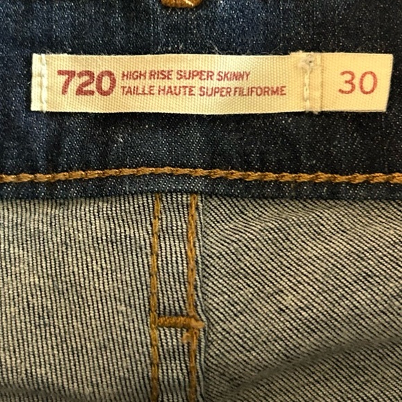 Levi Jeans 720 Size 26”x30” - Picture 9 of 11
